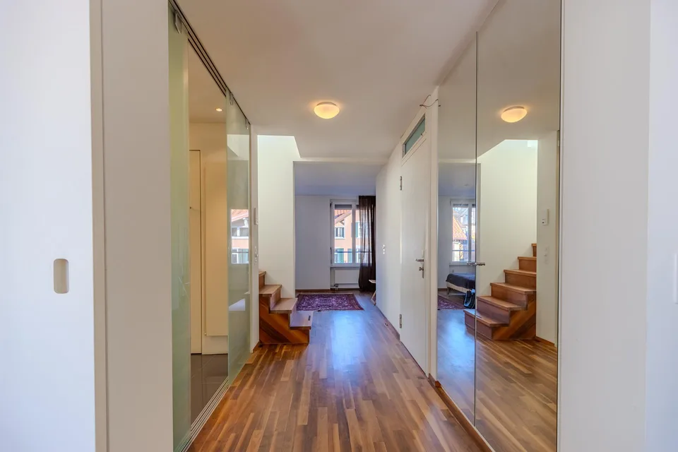 Exklusive 3.5-Zimmer-Maisonettewohnung mit Dachterrasse &Panoramablick