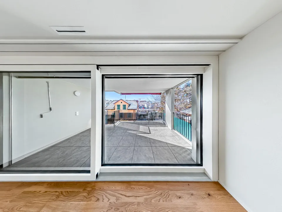 Zentrale, ruhige 3 1/2-Wohnung mit toller Aussicht Nähe Bahnhof