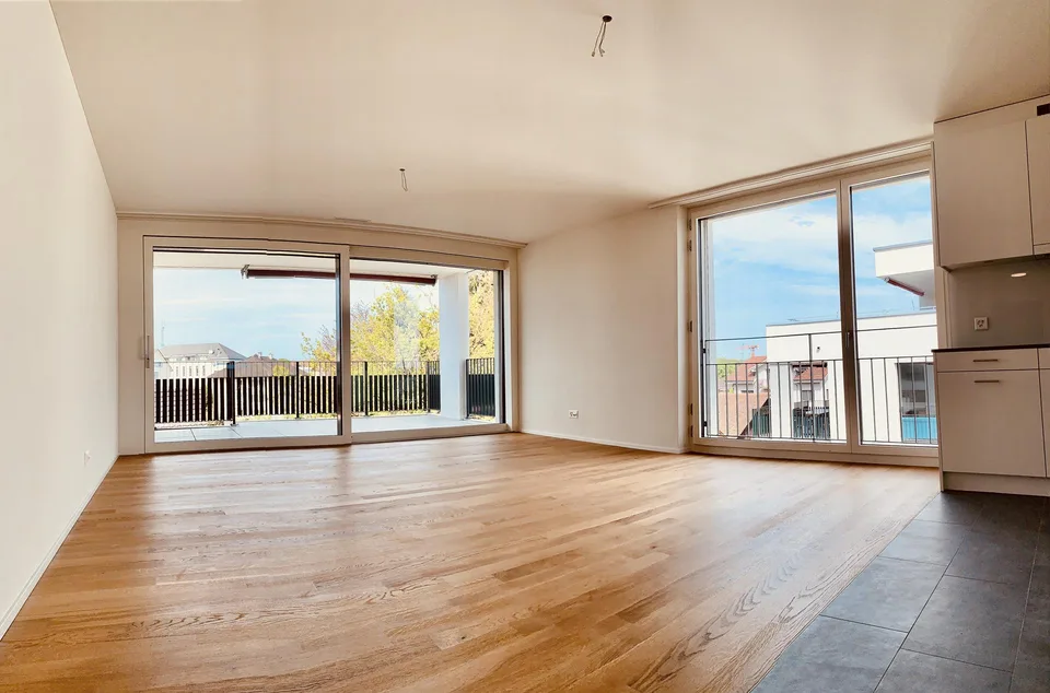 Zentrale, ruhige 3 1/2-Wohnung mit toller Aussicht Nähe Bahnhof