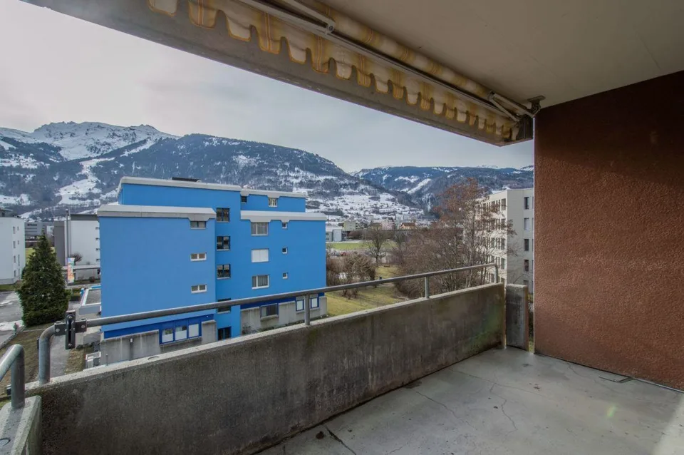 Vivre au centre avec une vue magnifique sur le Pizol