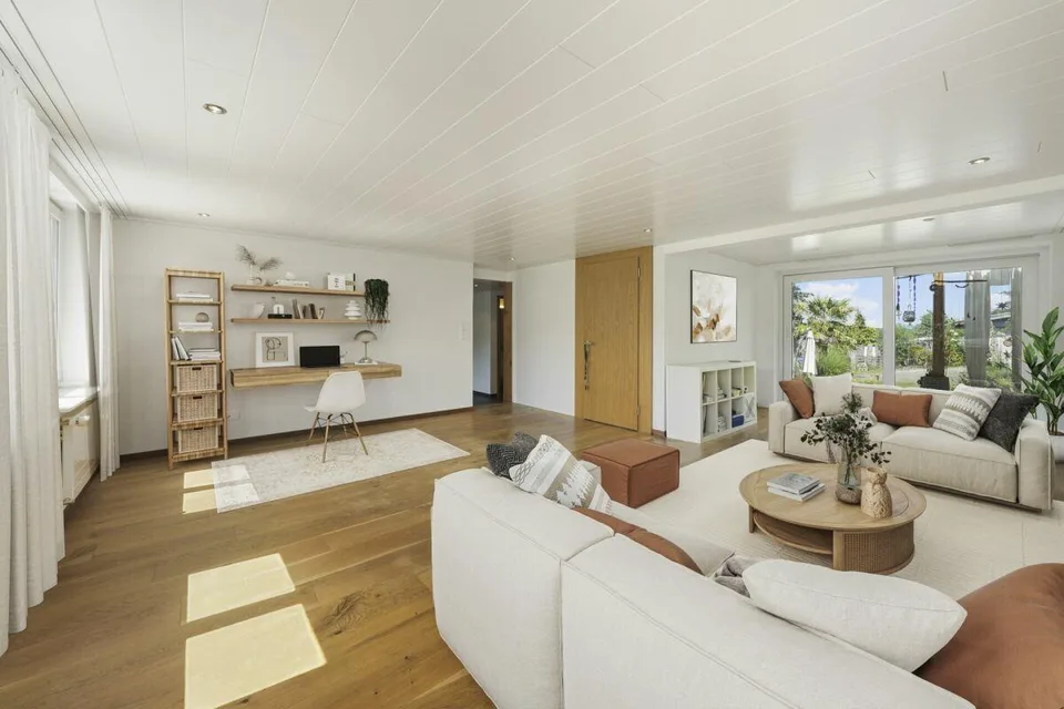 Le charme rencontre le confort - Votre maison rénovée avec style avec piscine à Bischofszell