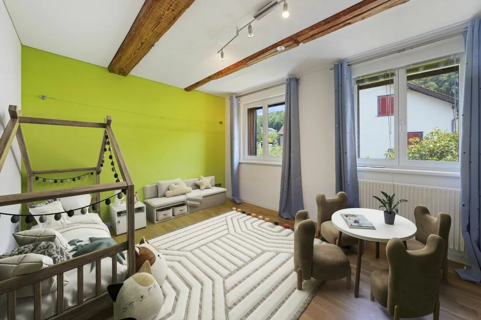 Il fascino incontra il comfort - la tua casa rinnovata con stile con piscina a Bischofszell – foto 7 di 30