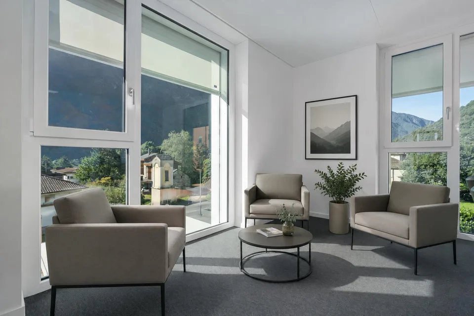 Uffici in spazio professionale condiviso a Grono (GR)