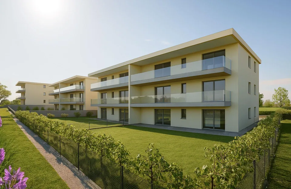 Appartamento 2.5 locali con giardino a Stabio in una nuova cosa