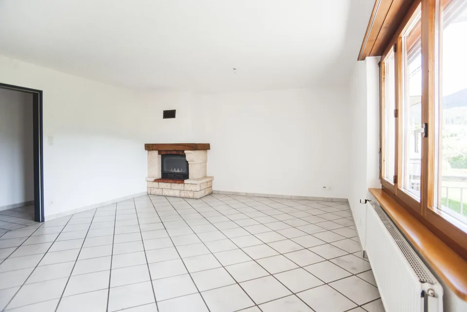 Appartement 4.5 pces au rez-de-chaussée