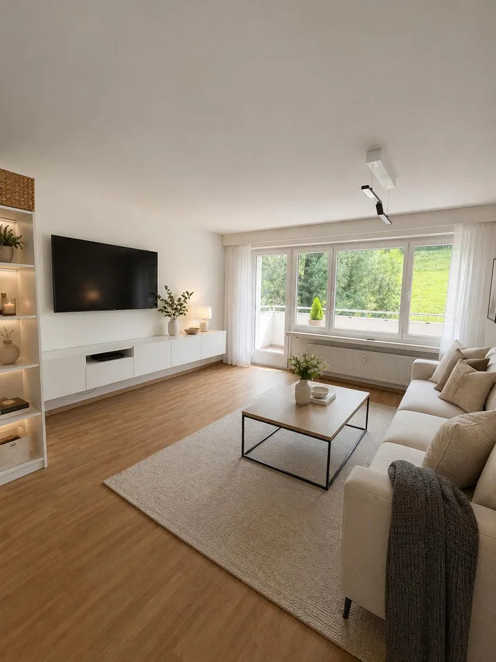 Wohnen mit Aussicht  moderne 4.5-Zimmer-Wohnung in Walzenhausen