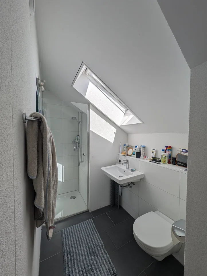 Gepflegte Duplex-Dachwohnung mit gemütlicher Loggia