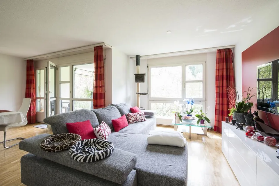 Helle 4.5-Zimmerwohnung in naturnaher Lage