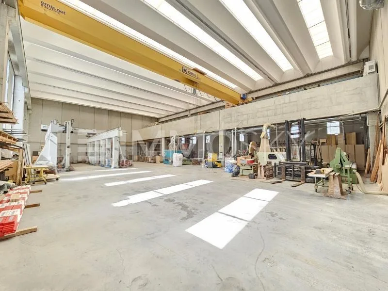 Bezugsbereite Gewerbehalle für Handwerksbetriebe