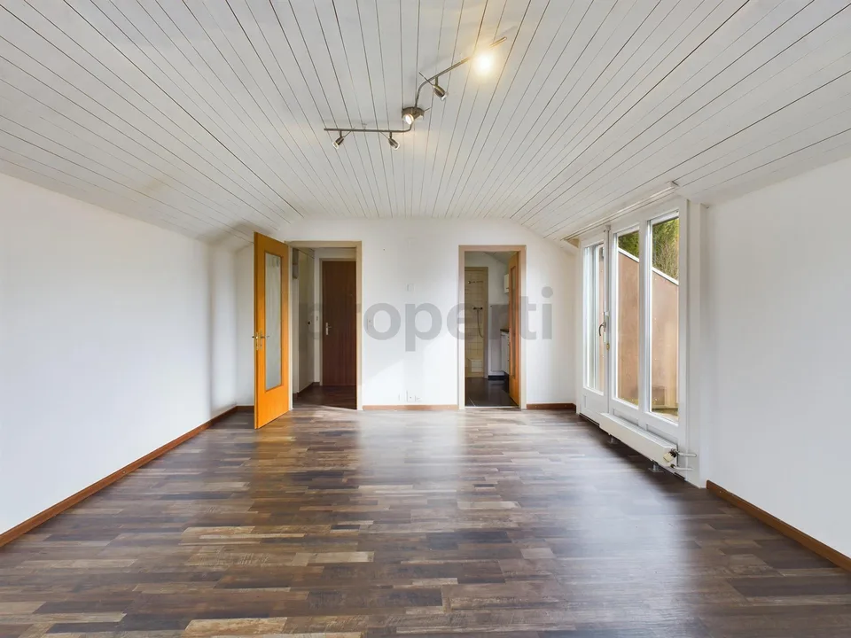 Klein, aber fein: 1-Zimmer-Wohnung in Wyssachen mit Balkon an ruhig...