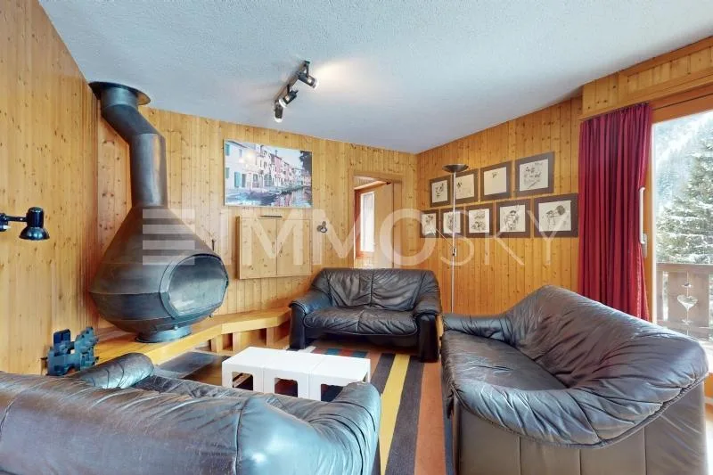 ZU SPÄT: 4,5-Zimmer-Wohnung im Zentrum von Morgins