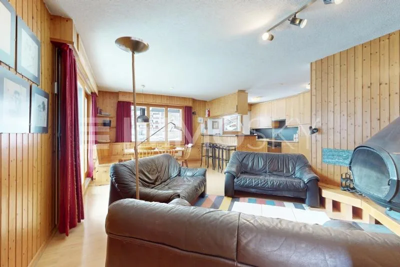 ZU SPÄT: 4,5-Zimmer-Wohnung im Zentrum von Morgins