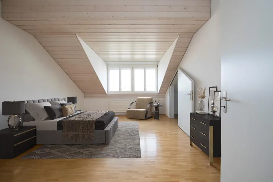 Wunderschöne und moderne Dachwohnung