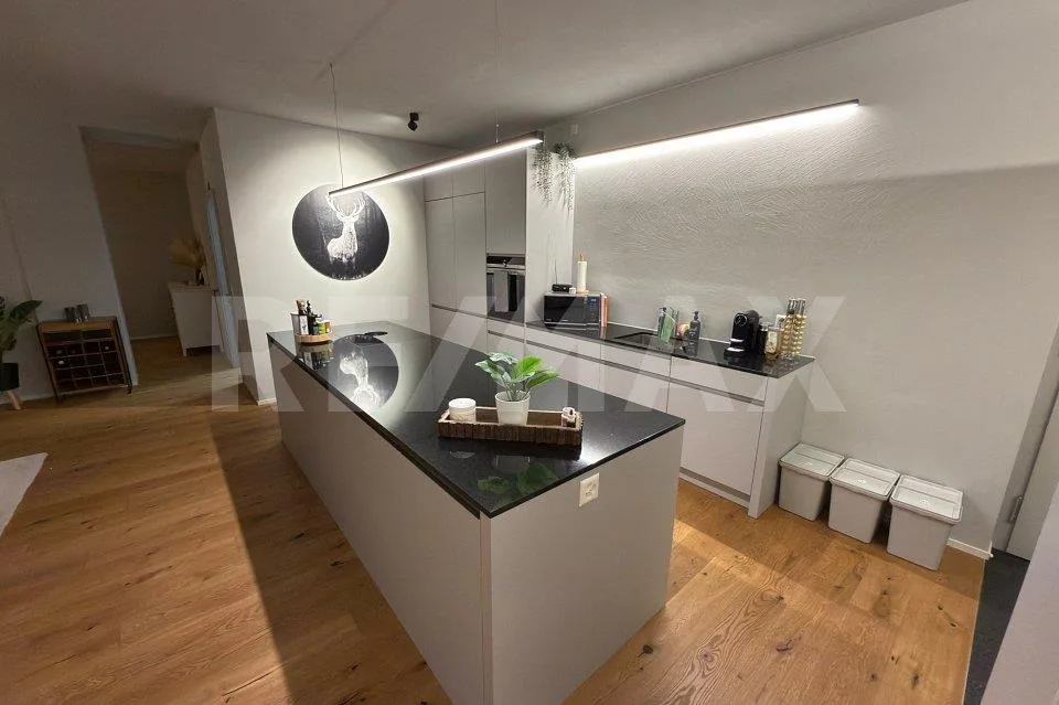 Moderne, loftähnliche 2.5-Zimmerwohnung im Zentrum von Küblis