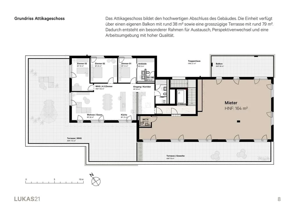 Geschäftsflächen 92m2 bis 518m2 - machen Sie Ihre Unternehmensident... – photo 8 sur 10