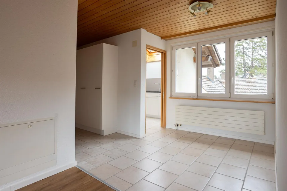 Schöne, helle Dachwohnung mit moderner Küche & Balkon – photo 13 of 16