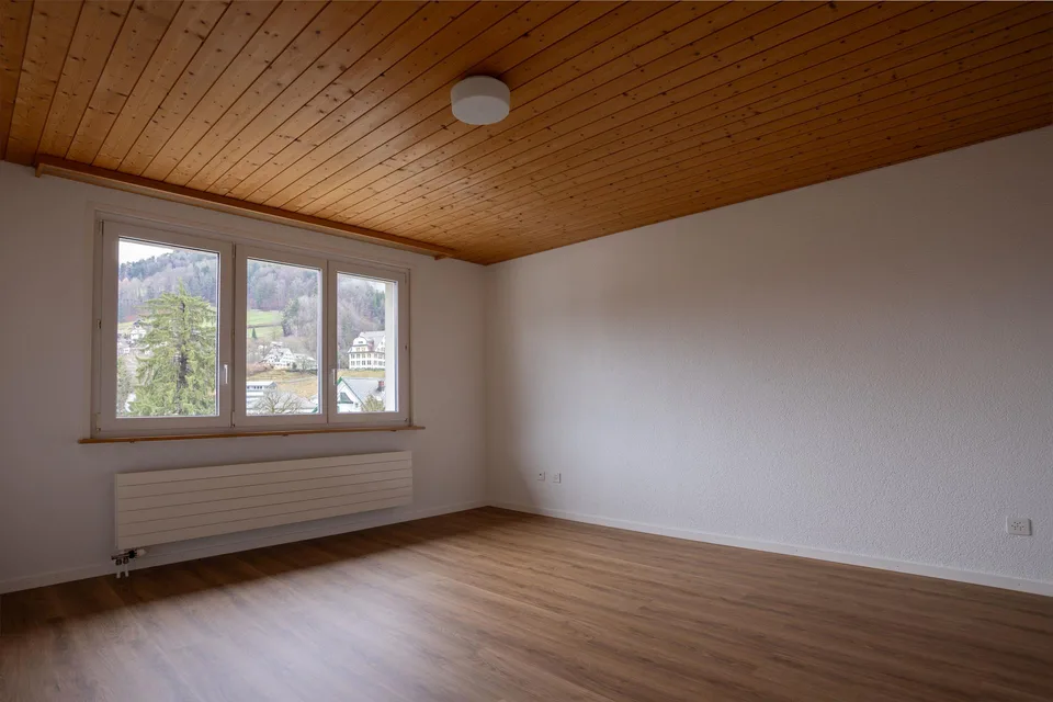 Schöne, helle Dachwohnung mit moderner Küche & Balkon – photo 15 of 16