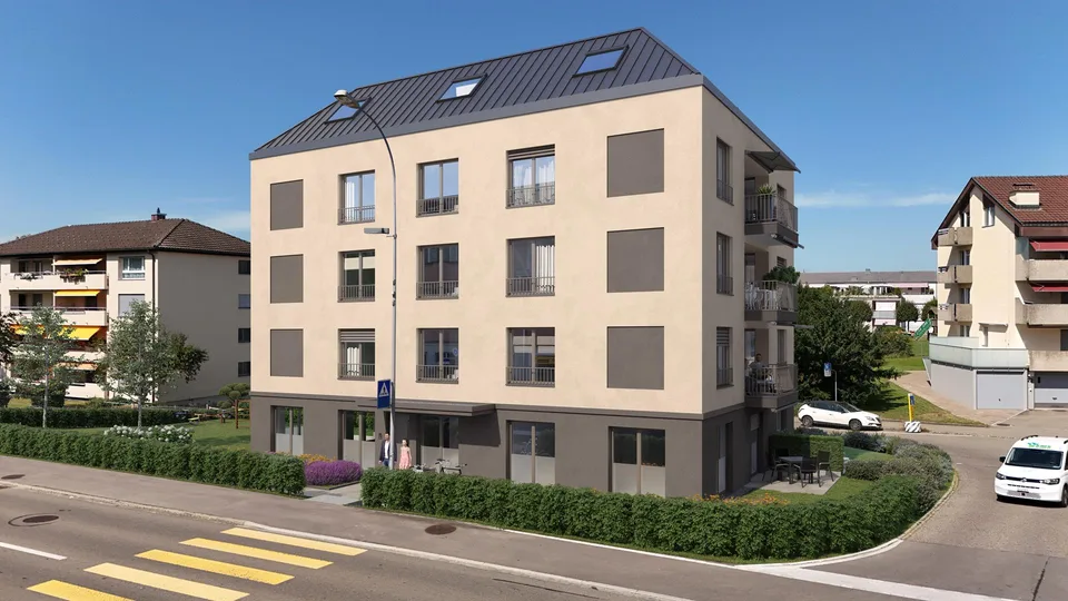 Neubauprojekt – 1.5 Zimmerwohnung/Studio zu vermieten