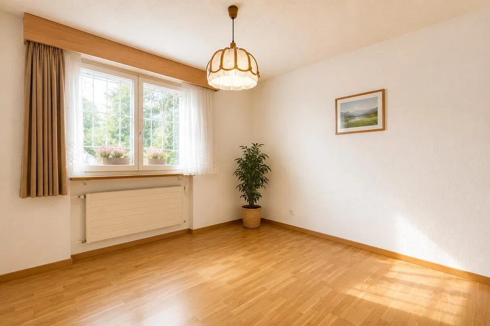 Befristet: Gemütliche 3-Zimmer-Wohnung mit Gartensitzplatz in Amden