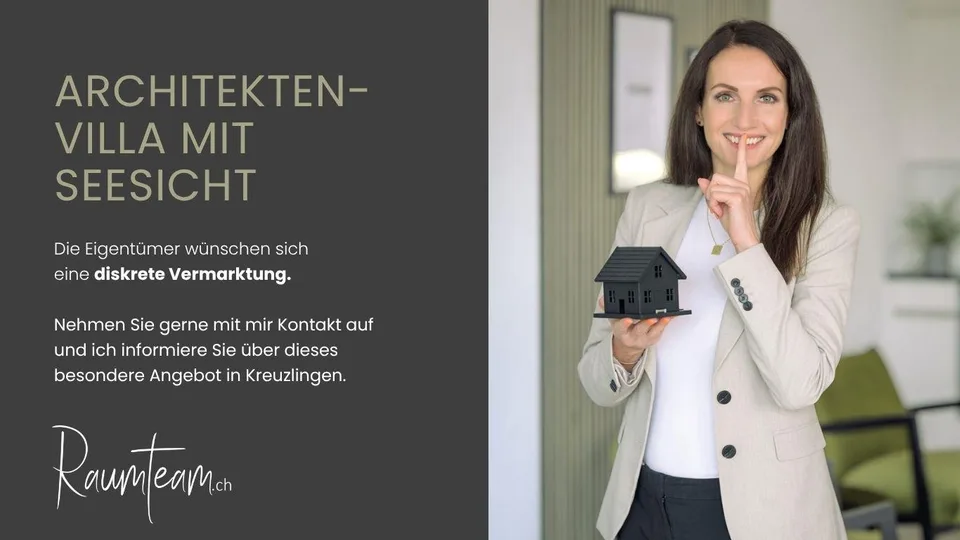 Architektenvilla mit Seesicht, Ruhe und Privatsphäre
