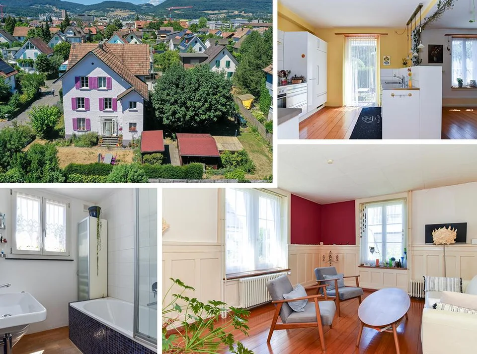 Dreifamilienhaus an guter Lage in Buchs mit gepflegtem Umschwung