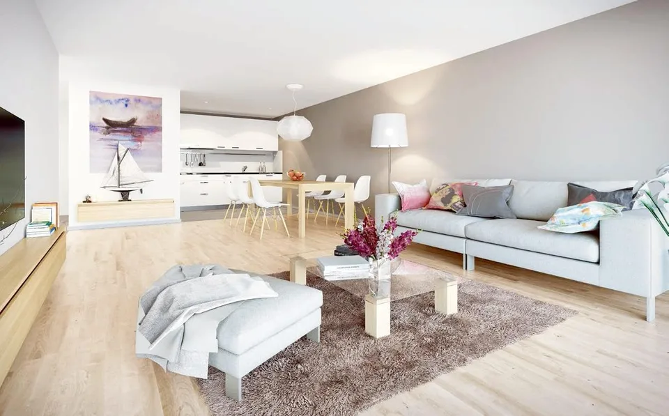 Moderne, helle 3.5 Zimmer Eigentumswohnung mit Aussicht ins Grüne