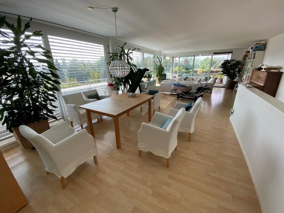 Furnished Attika Flat in Cham 160m2