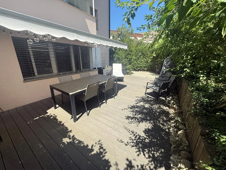 Charmante 3.5 - Zimmer - Gartenwohnung