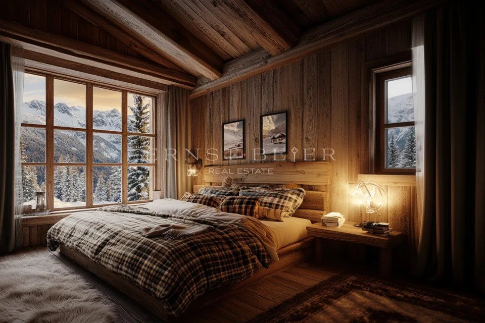 Magnifique chalet de montagne avec vue imprenable
