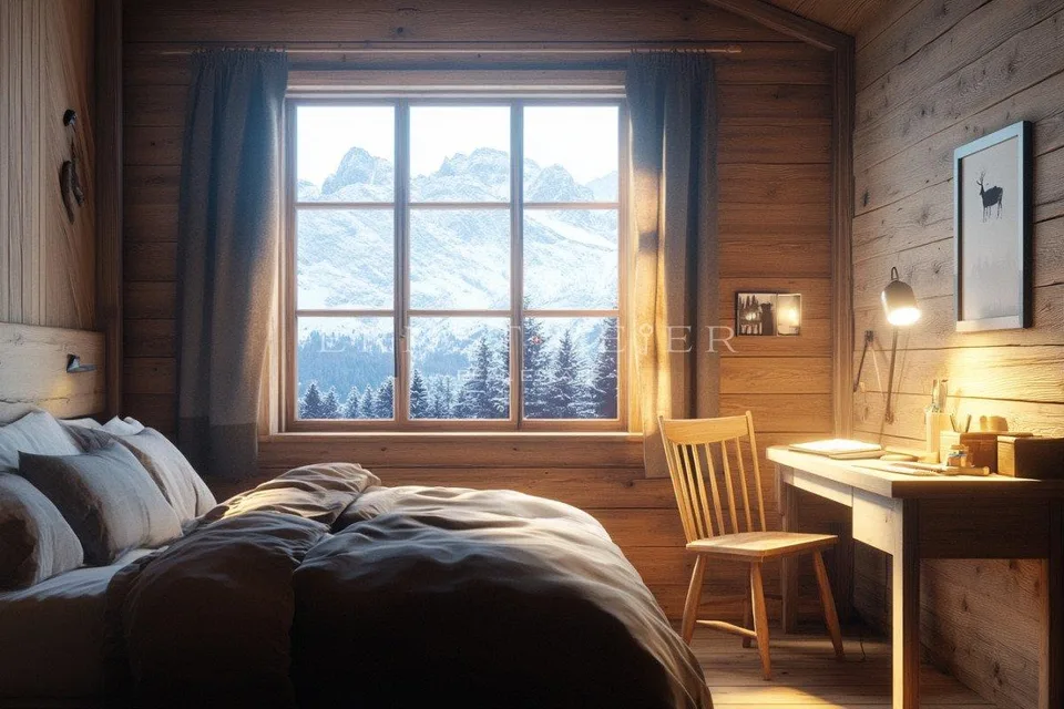 Magnifique chalet de montagne avec vue imprenable