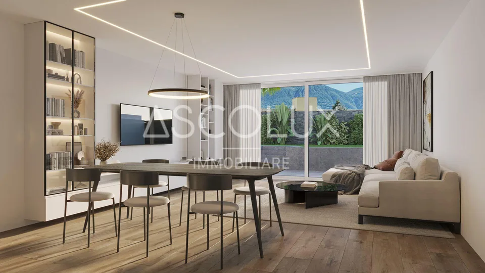 Appartement exclusif de 2,5 pièces au cœur de Muralto