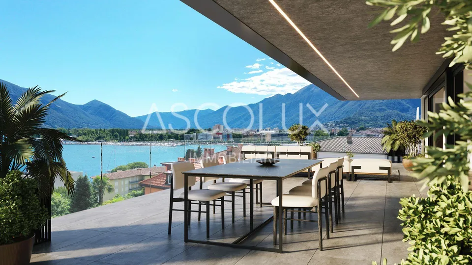 Penthouse exclusif de 5,5 pièces avec vue dans un emplacement privilégié