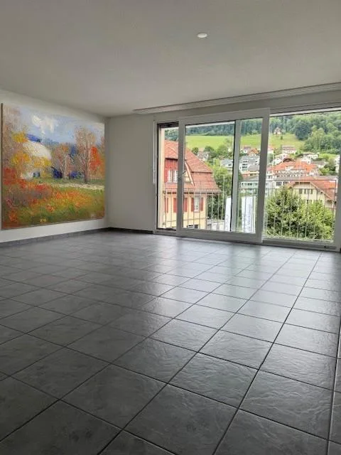 "Helle 4.5-Zimmer-Wohnung mit Bergblick und Balkon in Toffen"