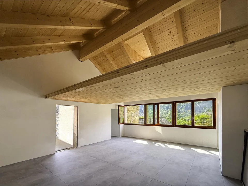 Zweitwohnsitz in MaggiaTal - Renovierte 4.5 Zimmer