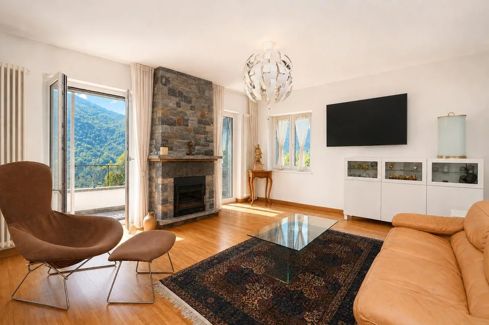 Villa Panoramica con Splendida Vista Lago di Lugano a Morcote – foto 8 di 23