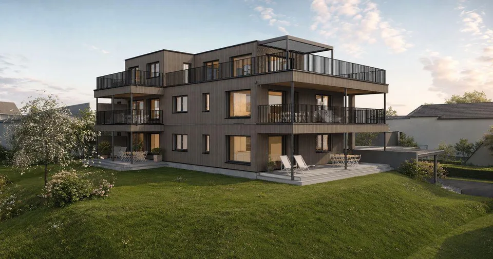 2.5 Zimmer Neubauwohnung in Seenähe