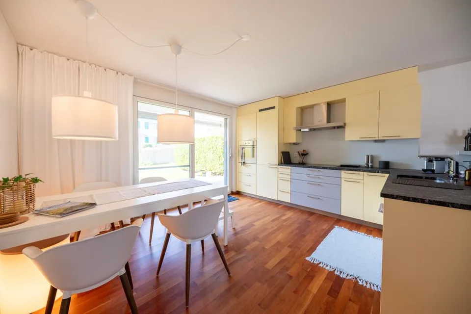 Wohnung mit Hauscharakter und eigenem Gartenanteil