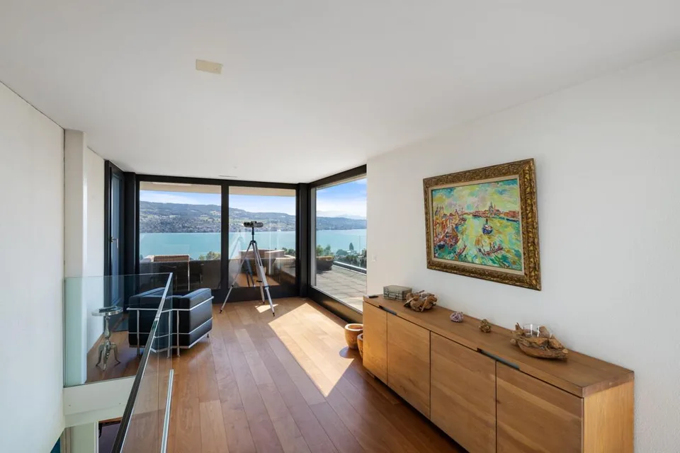 Einfamilienhaus in Oberrieden: Seeblick, Sonne und Privatsphäre