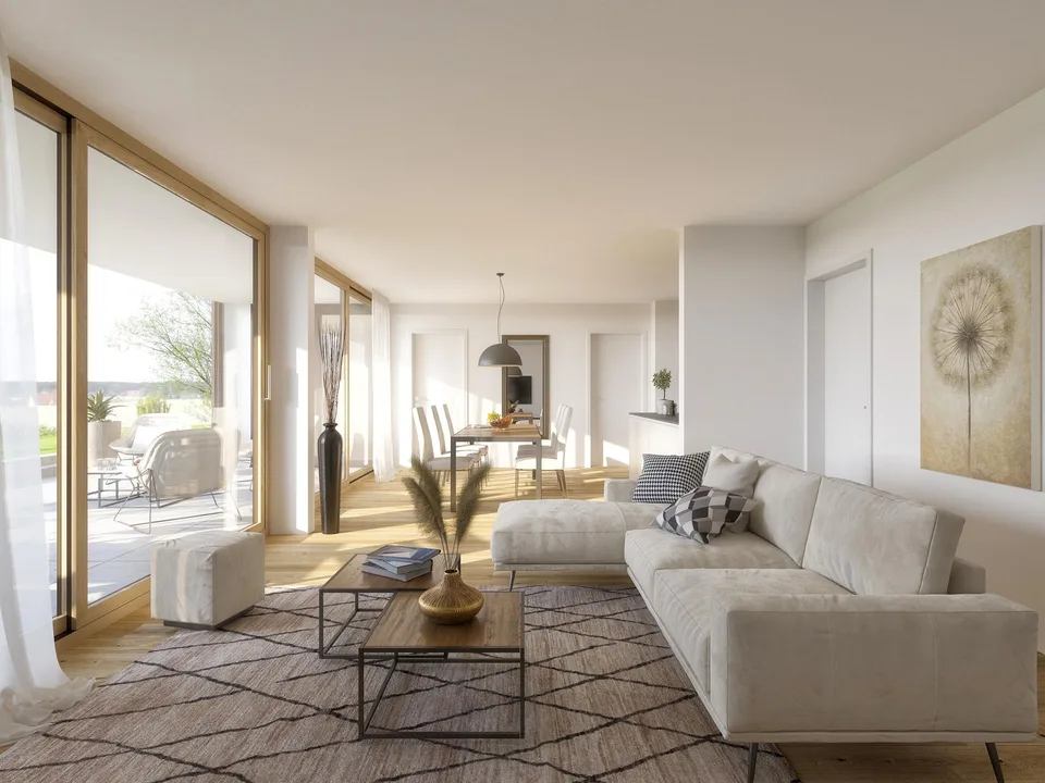NEUBAU – 6.5-Zimmer Maisonette-Dachwohnung mit 202.9 m2 WF (W9) – Foto 7 von 10