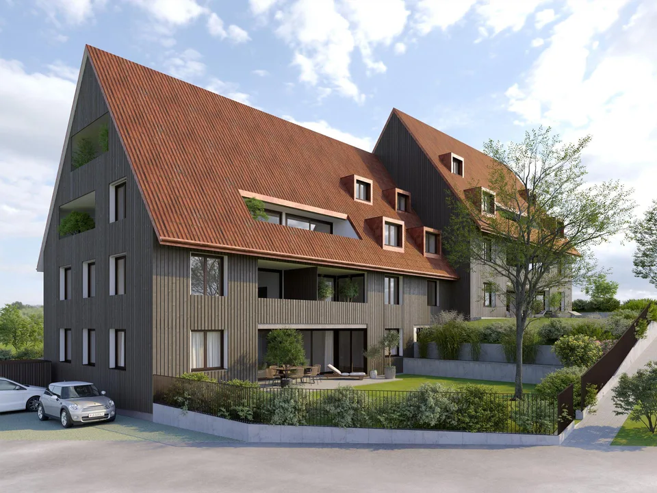 NEUBAU – 5.5-Zimmer Gartenwohnung mit 138.5 m2 eigenem Garten (W1)