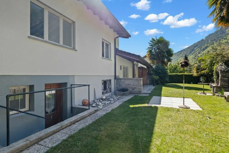 Wohnen an ruhiger Lage mit viel Privatsphäre im sonnigen Tessin