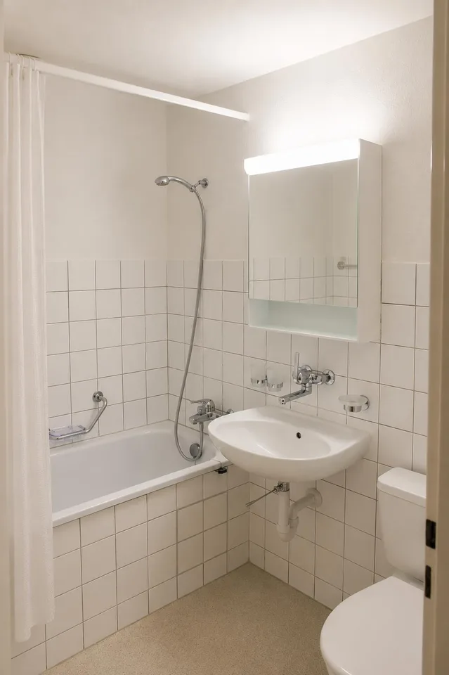 Gepflegte 3 1/2 Zimmer Wohnung mit Balkon - ideal gelegen
