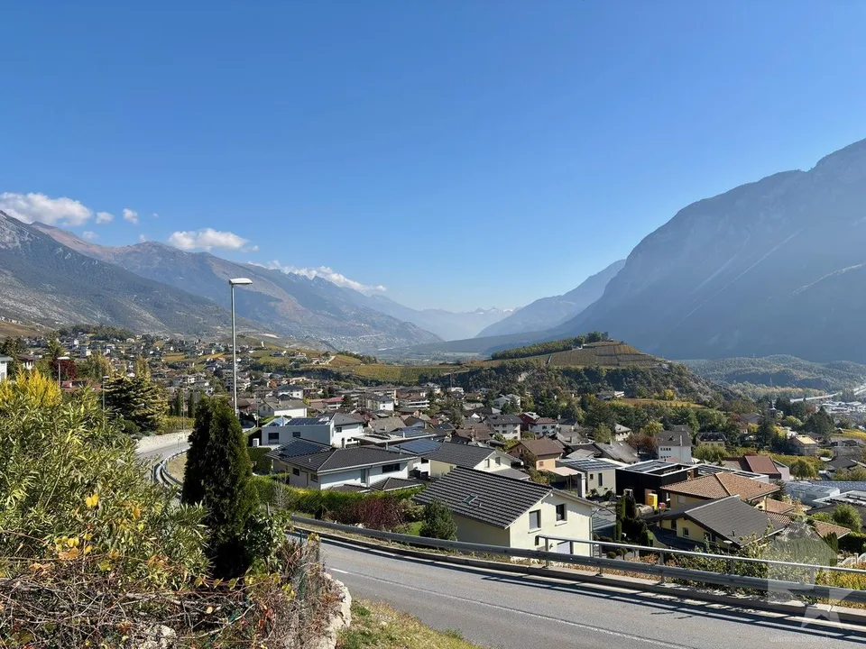 Parcelle équipée avec vue panoramique