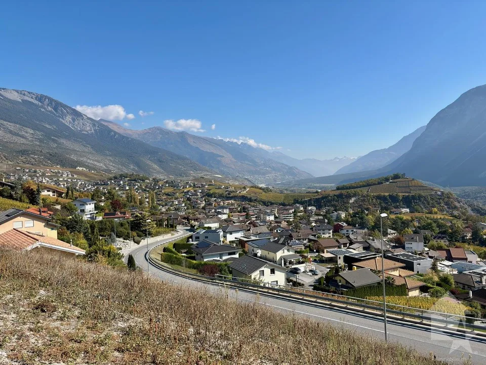 Parcelle équipée avec vue panoramique