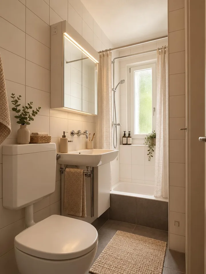 Appartement confortable 3 pièces avec balcon dans un quartier calme