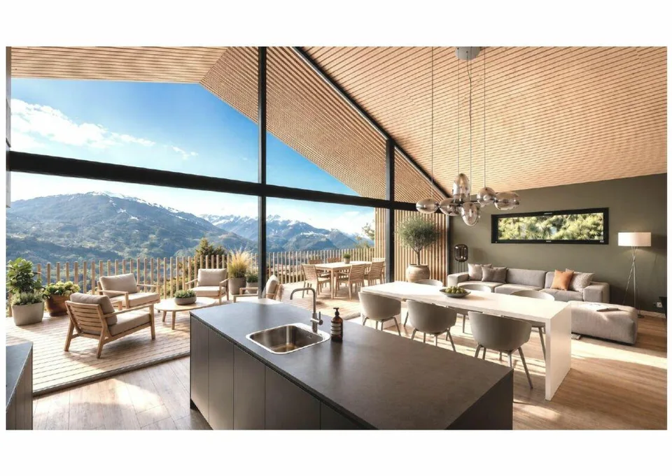 Doppelhaushälfte im Bau in Grimisuat (Villa B)