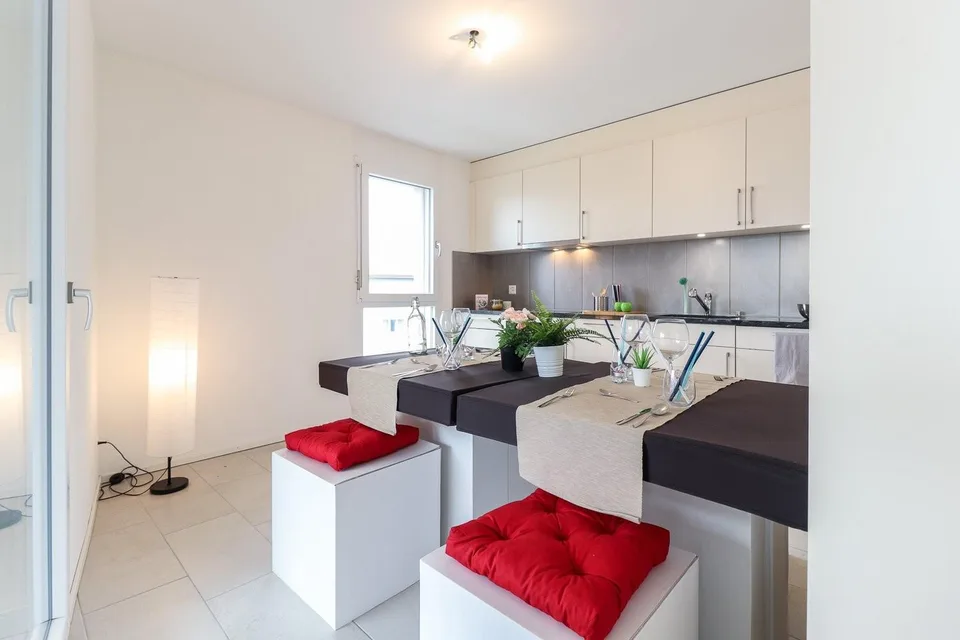 Magnifique appartement de 3.5 pièces au 1er étage au coeur de Giffers