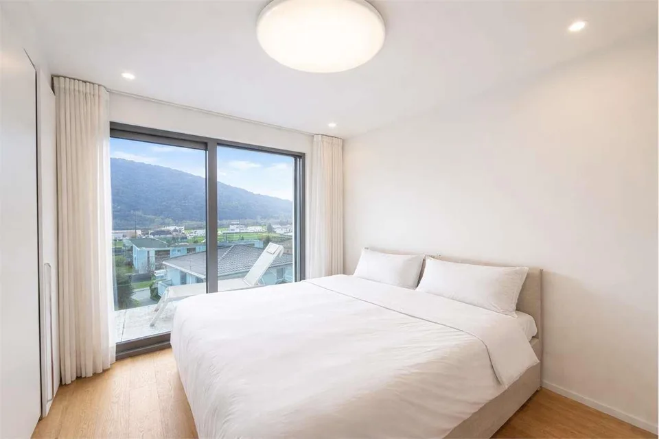 Apartment with Garden in Bironico
