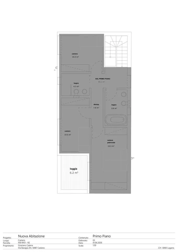 Terreno edificabile in vendita a Caslano