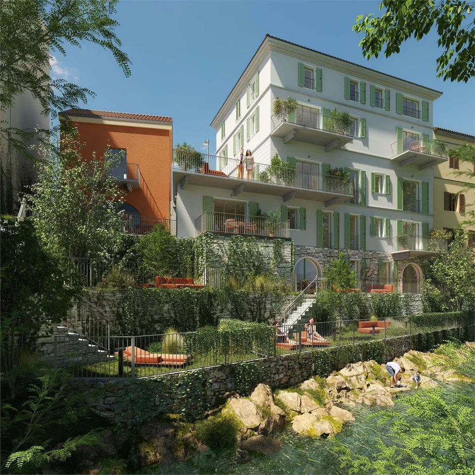 Neubau mit geräumigen 3,5 Zimmern und Garten